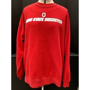 Vintage NCAA VF Imagewear Ohio State University Buckeyes Sweatshirt Size XL Red